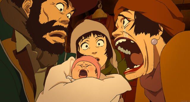 'Tokyo godfathers'. Satoshi Kon
