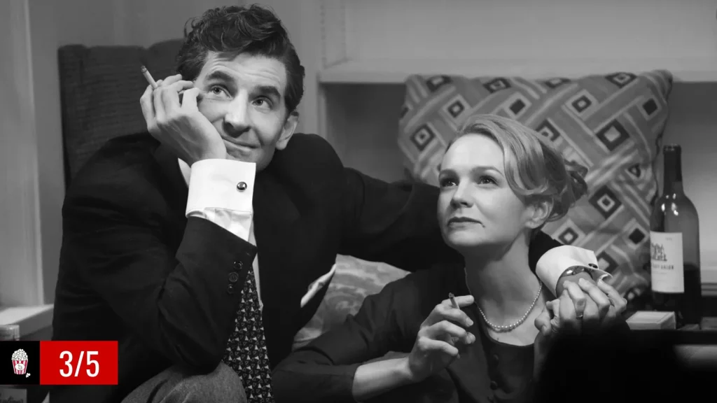 Crítica Maestro, película de Bradley Cooper, con nota por Film Hunters: Un 3 sobre 5.