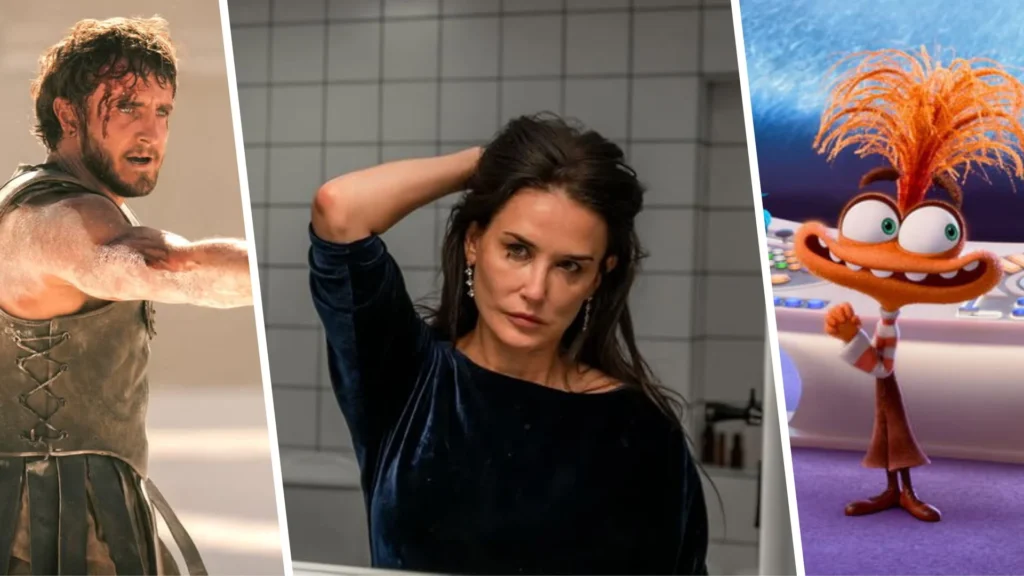 Mejores estrenos de cine de 2024: La sustancia, Del revés II y Gladiator II